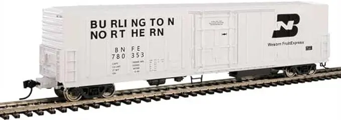 Ho 57' Mechanical Reefer - Ready To Run -- Burlington Northern Bnfe 1