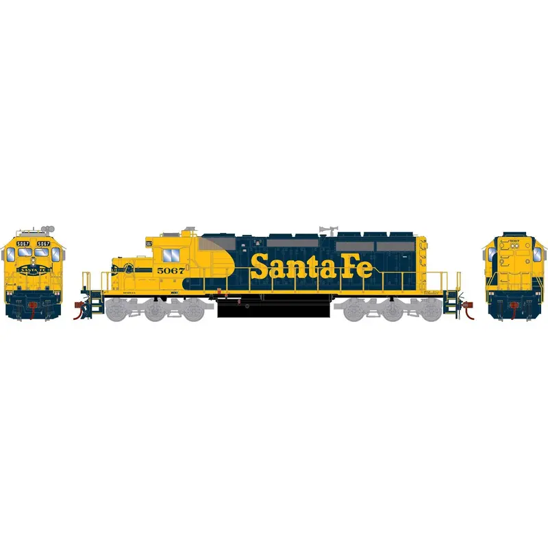 Ho Rtr Sd40-2 Atsf # 5067 1