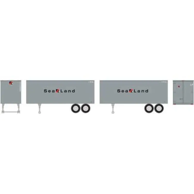 Ho Scale 25' Trailer - Sealand 1