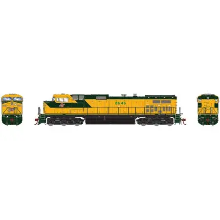 Ho Scale - G2 Dash 9-44Cw - C&Nw #8646 1