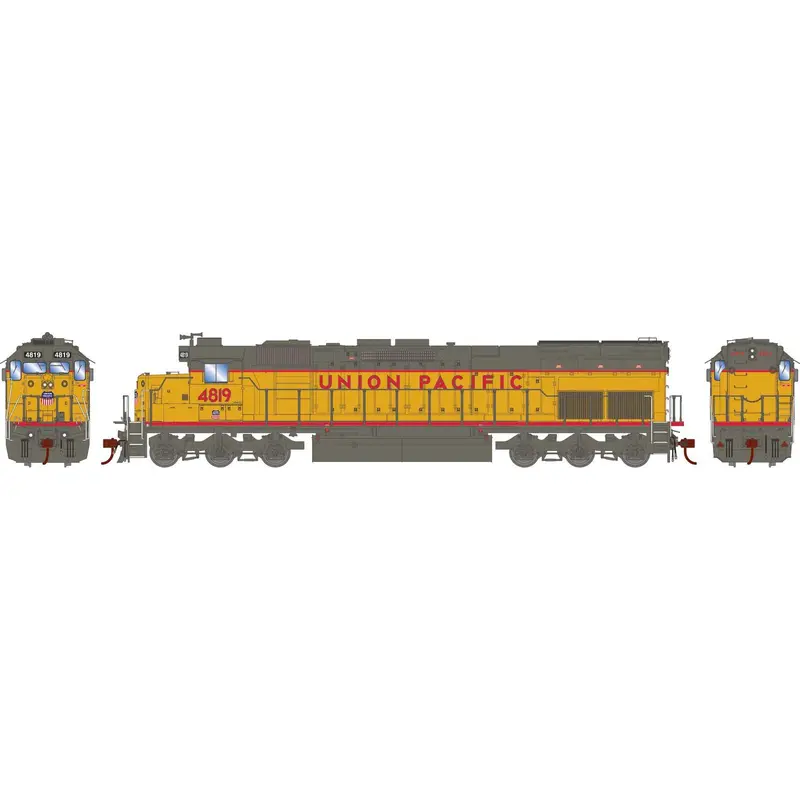 Ho Scale Sd45t-2 Locomotive, Union Pacific #4819 1