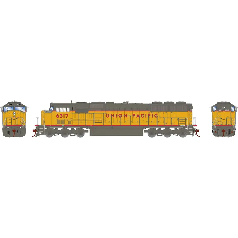 Ho Sd60m, Up/Red Sill/As Delivered #6317 1