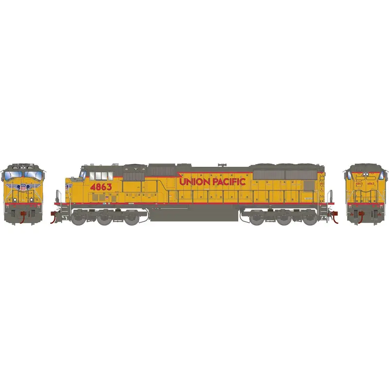 Ho Sd70m, Up/Flared #4863 1
