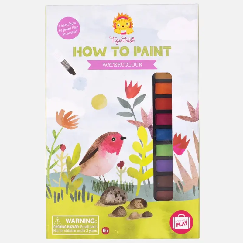 How To Paint: Watercolor Set 1