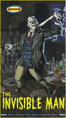 Invisible Man (1/8 Scale) Plastic Model 1