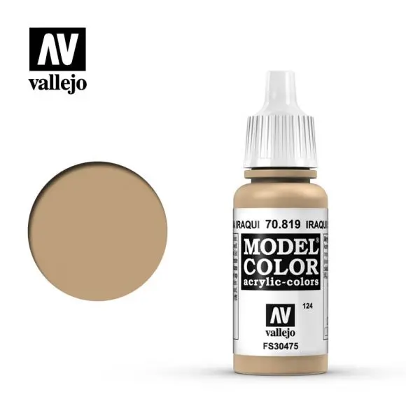 Iraqi Sand (#124) Model Color Acrylic Paint 17Ml 1