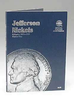 Jefferson Nickel Folder #2 1962-1995 1