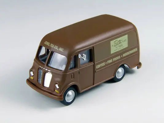 Jewel Tea Company (Brown, Yellow) 1940/50S International Harvester Metro Delivery Van 1