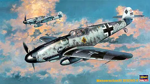 Jt47 Messerschmitt Bf109g-6 (1/48Th Scale) Plastic Military Aircraft Model Kit 1
