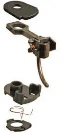Kadee #38 Plastic-Shank Coupler Kit Magne-Matic(R) Medium 19/64" Ho Scale 1