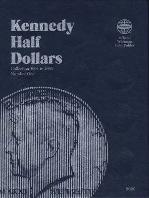 Kennedy Half Dollar Folder #1 1964-1985 1