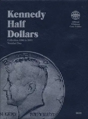 Kennedy Half Dollars Folder #2, 1986-2003 1