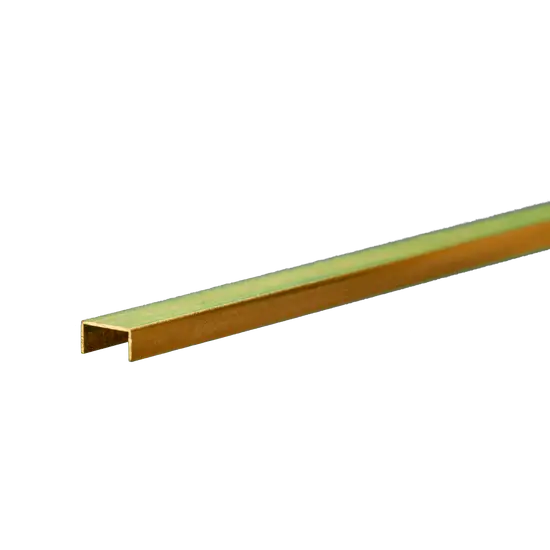 K+S - 1/4"(6.35Mm) Brass Channel 1