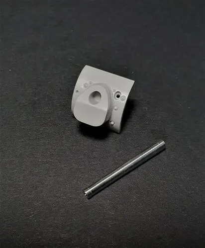 Kv-1 Mantlet With F-32 Gun Barrel (1/35Th Scale) Plastic Military Model Accessories 1