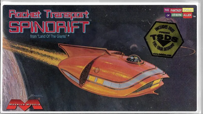 Land Of The Giants Spindrift Mini-Kit (1/28 Scale) Science Fiction Kit 1