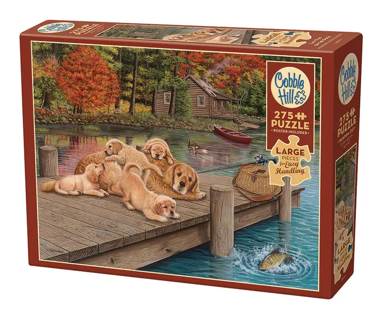 Lazy Day On The Dock (275 Large Format Piece) Puzzle 1