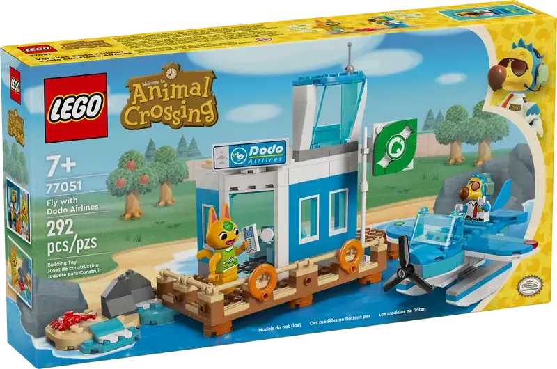 Lego Animal Crossing Fly With Dodo Airlines 1