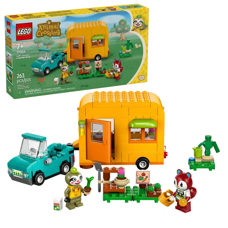 Lego Animal Crossing Leif's Caravan & Garden Shop 1