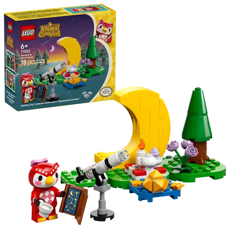 Lego Animal Crossing Stargazing With Celeste 1