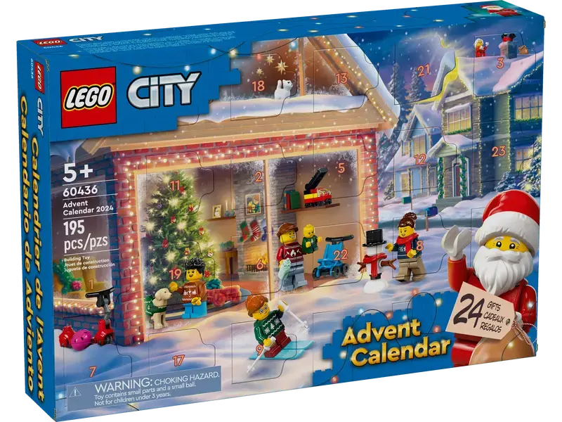 Lego City Advent Calendar 2024 1