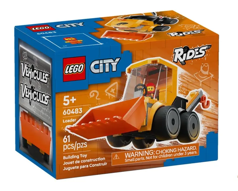 Lego® City Rides Construction Loader Building Set 60483 1