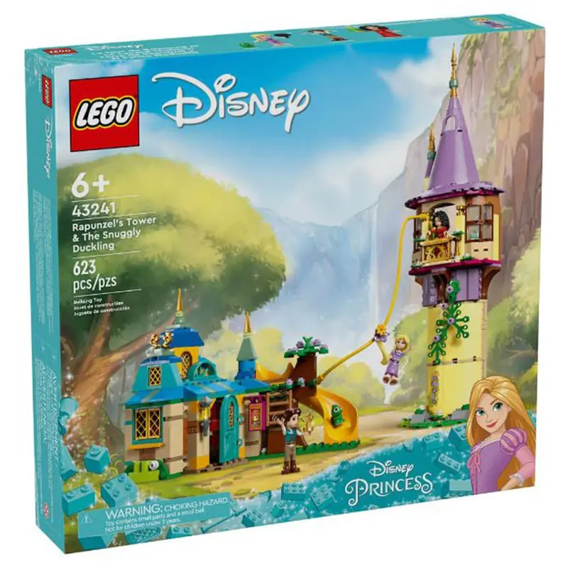Lego Disney Princess Rapunzel's Tower And The Snuggly Duckling Building Set 43241 1