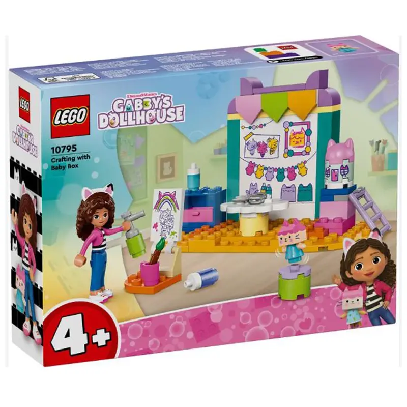 Lego Dreamworks Gabby's Dollhouse Crafting With Baby Box Building Set 10795 1
