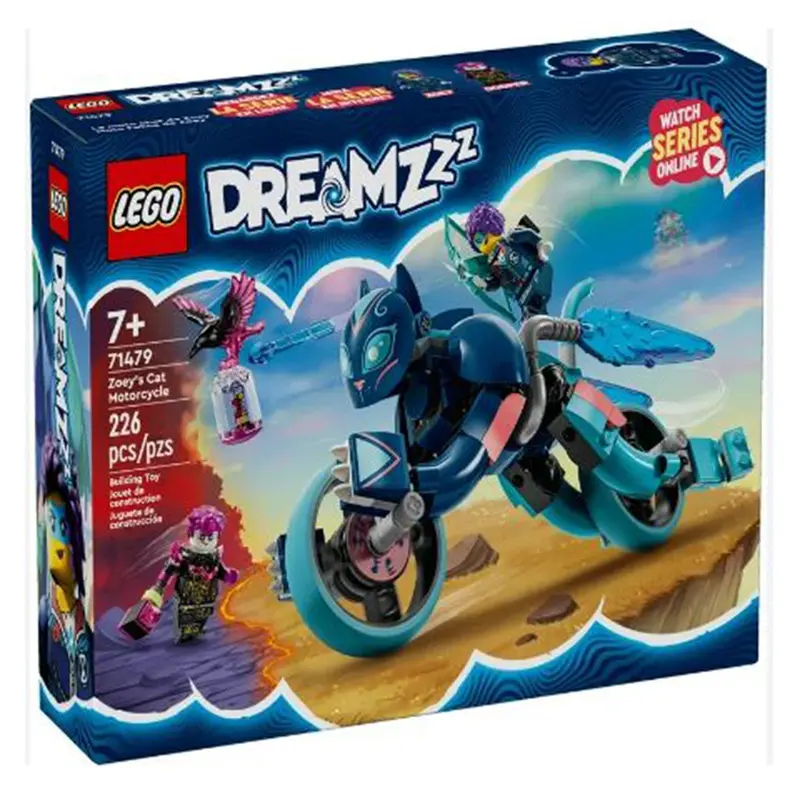 Lego Dreamzzz Zoey's Cat Motorcycle Building Set 71479 1