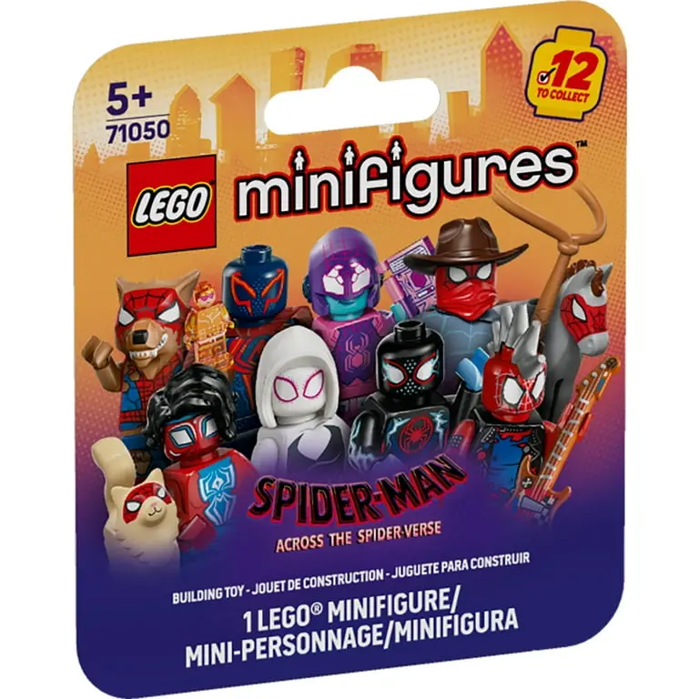 Lego Minifigures Spiderman Across The Spider Verse Single Blind Box Figure 71050 1