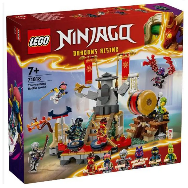 Lego Ninjago Dragons Rising Tournament Battle Arena Building Set 71818 1