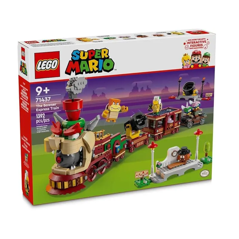 Lego Super Mario The Bowser Express Train Building Set 71437 1