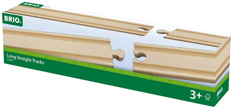 Long  Straight Wooden Tracks 1