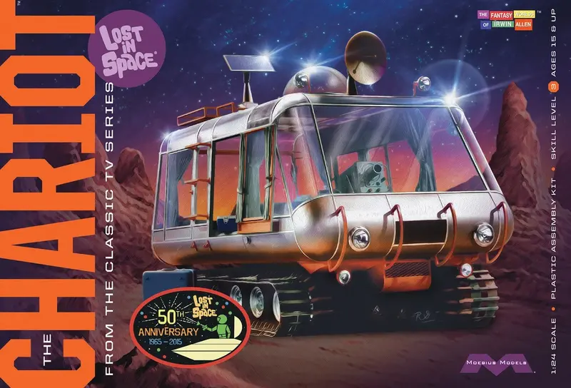 Lost In Space Chariot Model Kit (1/24 Scale) Science Fiction Kit 1