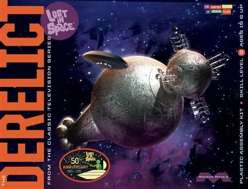 Lost In Space Derelict (1/350 Scale) Science Fiction Kit 1