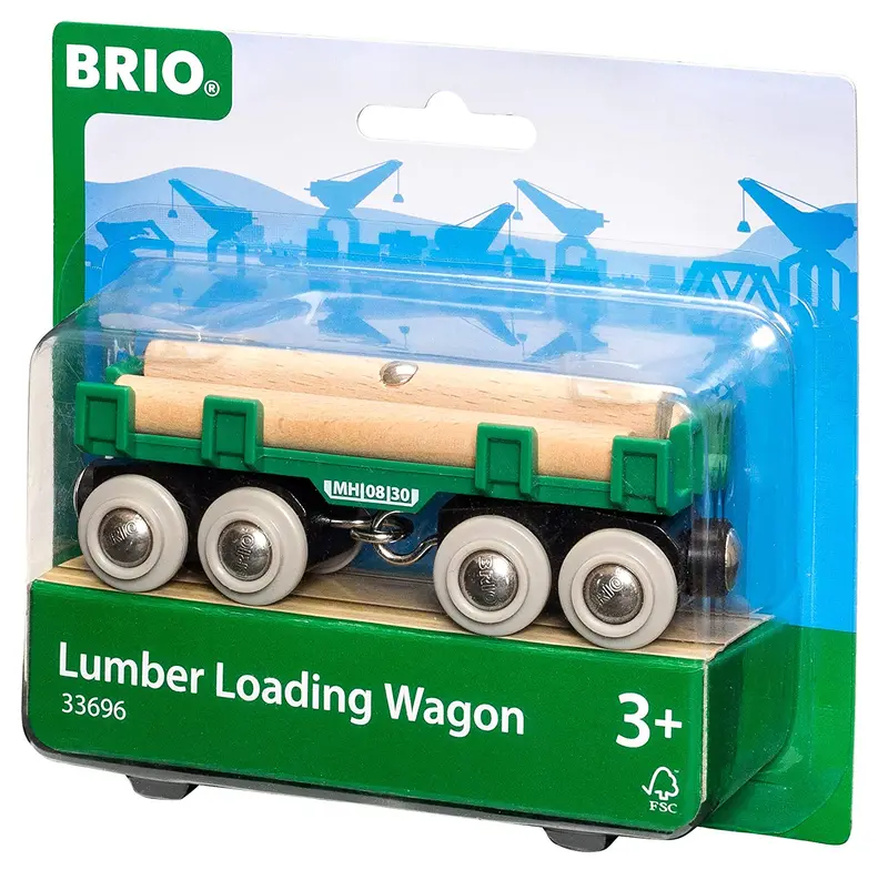 Lumber Loading Wagon 1