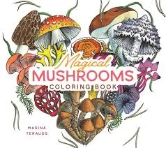 Magical Mushrooms Coloring Book 1