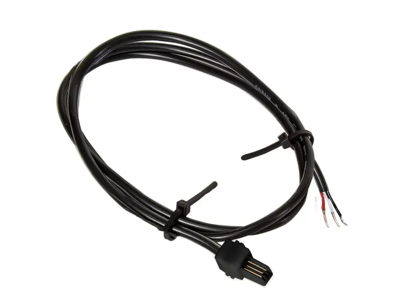Male Pigtail Power Cable 3' 1