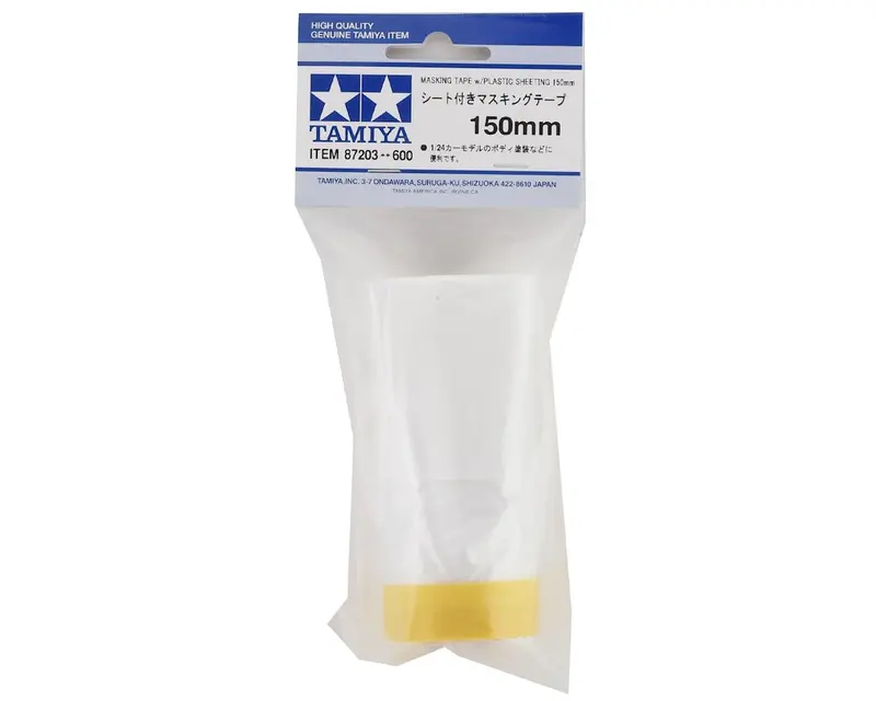 Masking Tape With Plastic Sheeting 150Mm Tam87203 1