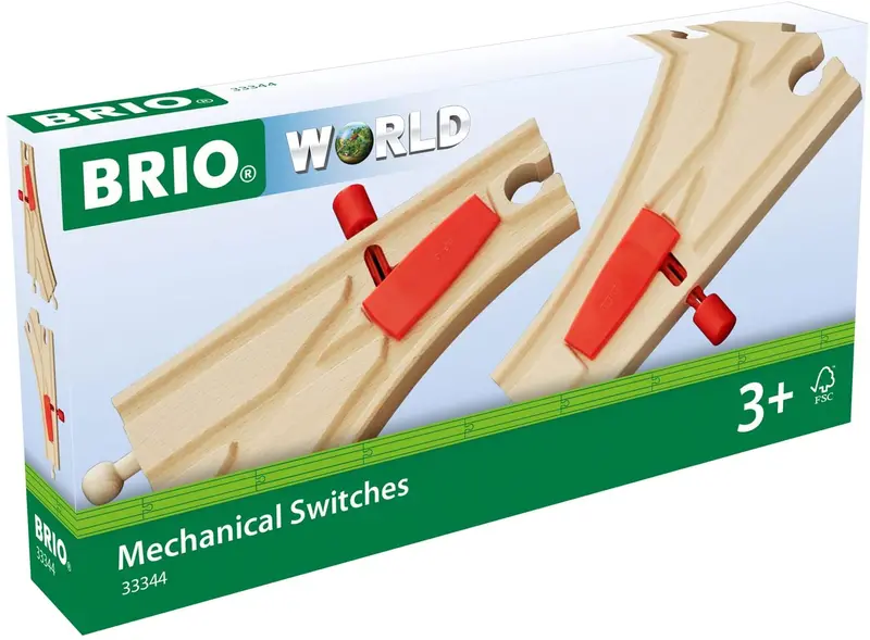 Mechanical Wooden Track Switches 1