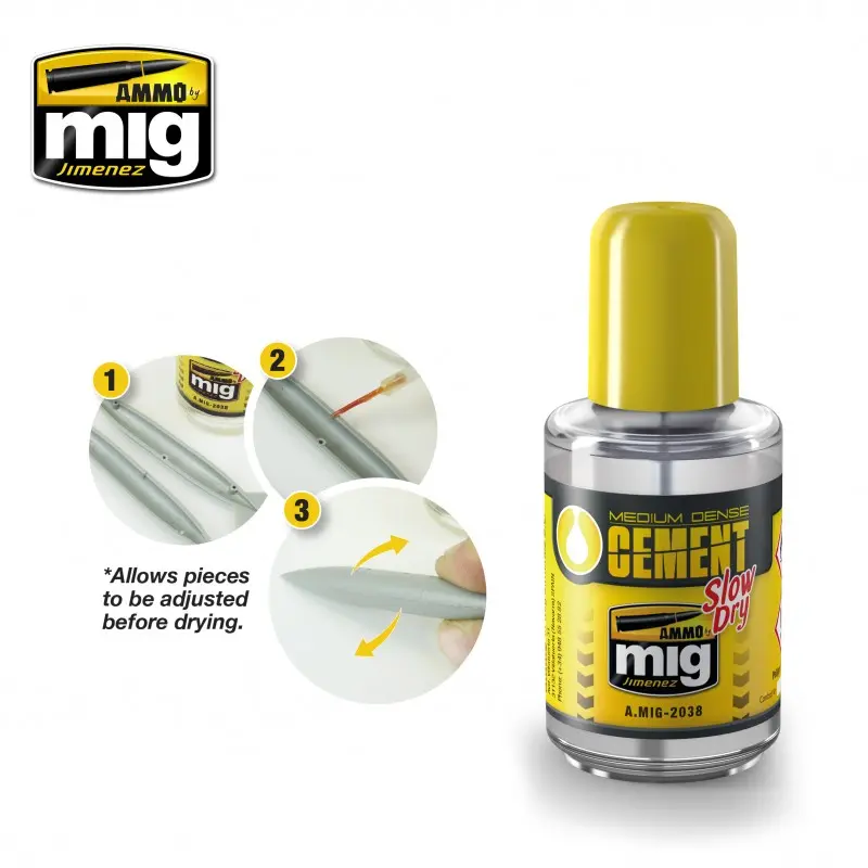 Medium Dense Cement Slow Dry 30Ml 1