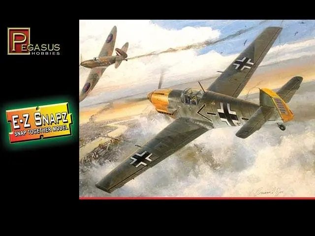 Messerschmitt Bf-109 G-6 (1/48 Scale) Military Snap Kit 1
