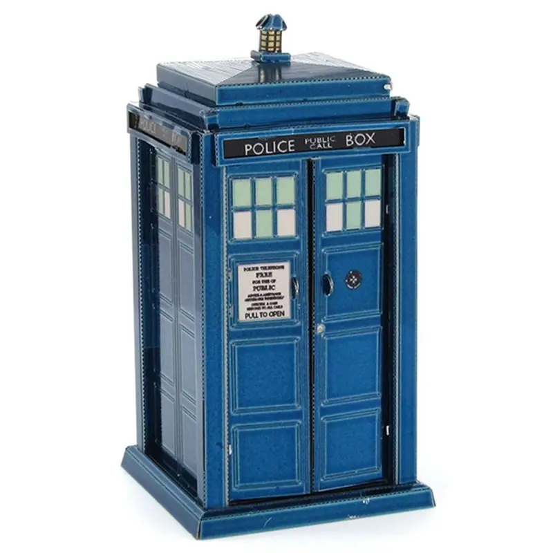 Metal Earth Doctor Who Tardis Steel Model Kit 1