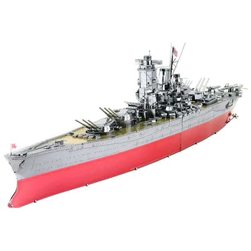 Metal Earth Iconx Yamato Battleship Steel Model Kit 1