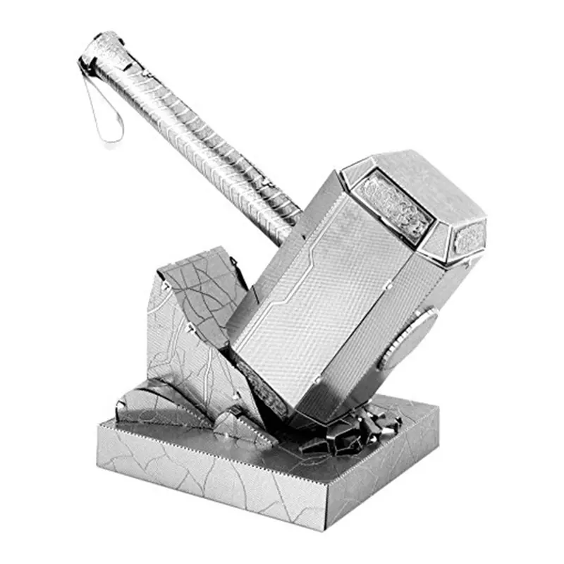 Metal Earth Marvel Avengers Thor's Hammer Mjolnir Steel Model Kit 1