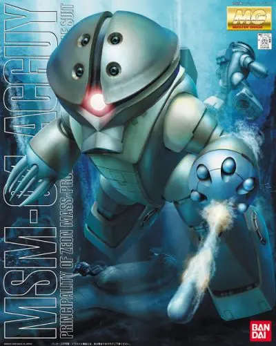 Mg Msm-04 Acguy (1/100 Scale) Gundam Model Kit 1