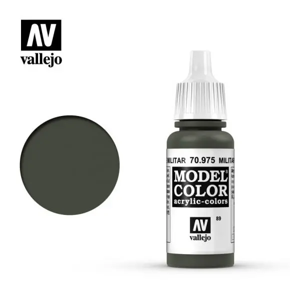 Military Green (#89) Model Color Acrylic Paint 17Ml 1