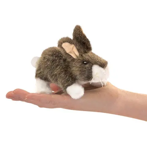 Mini Cottontail Rabbit Finger Puppet 1