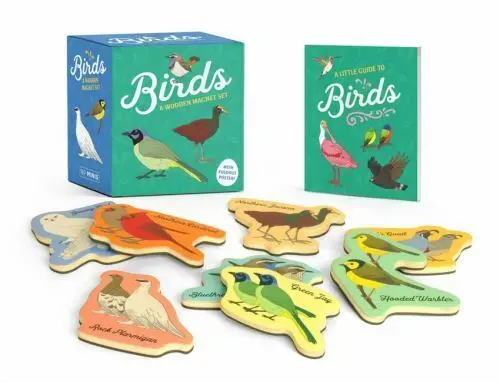 Mini Kit: Birds A Wooden Magnet Set 1