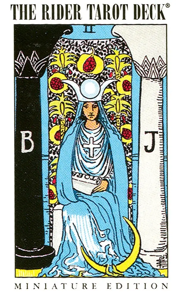 Miniature Rider-Waite Tarot 1