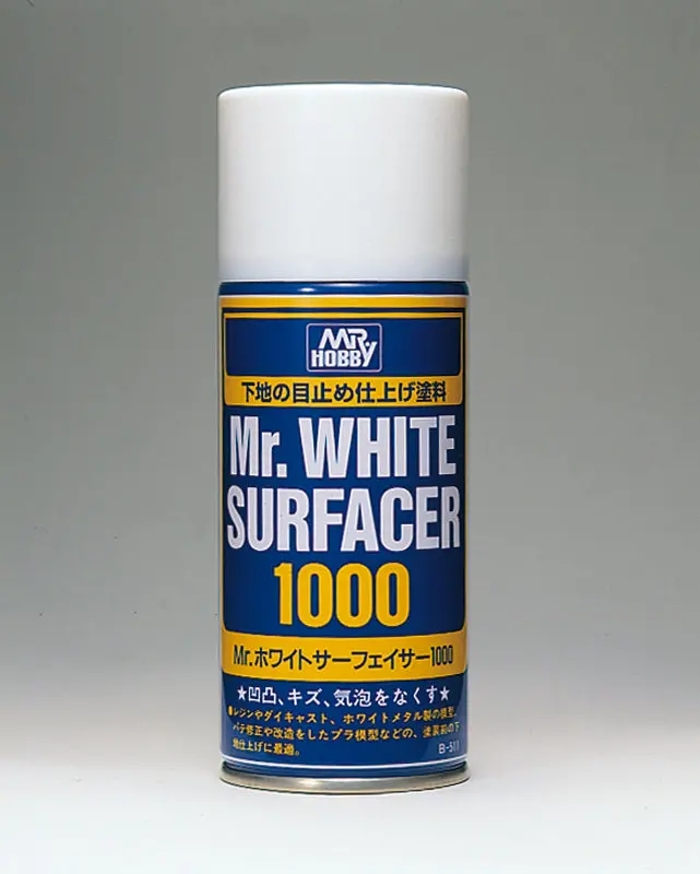 Mr. White Surfacer 1000 Spray 100Ml Gunb511 1